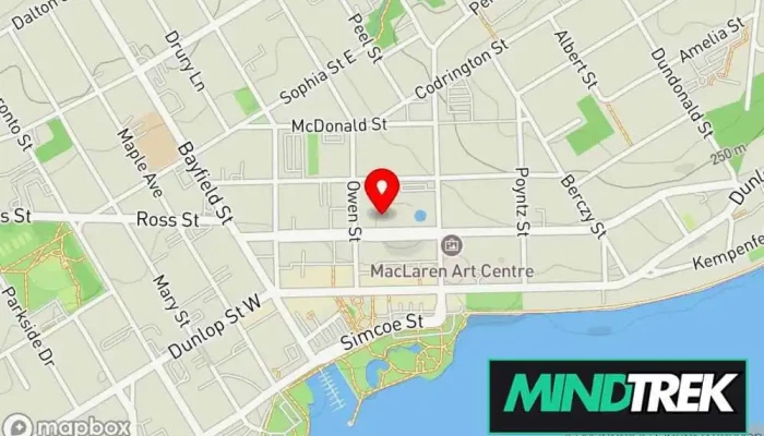 map of Insight Centre Counselling and Psychotherapy Psychotherapist, Counselor, Family counselor, Marriage or relationship counselor, Mental health service in Barrie