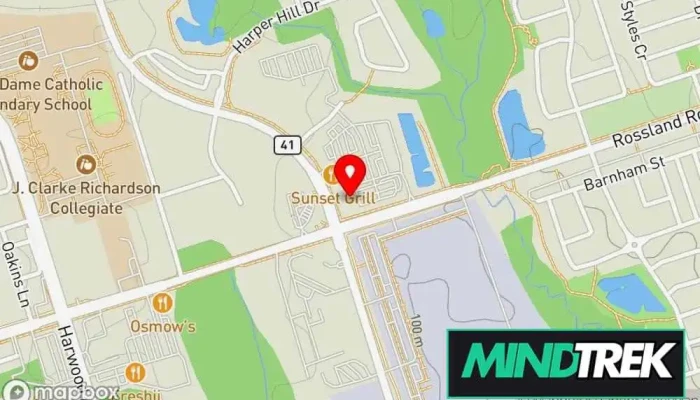 map of Integrate Health Services Mental health service in Ajax