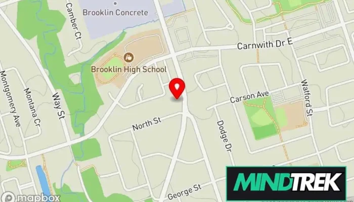 map of Inward Mental Health Psychotherapist in Whitby