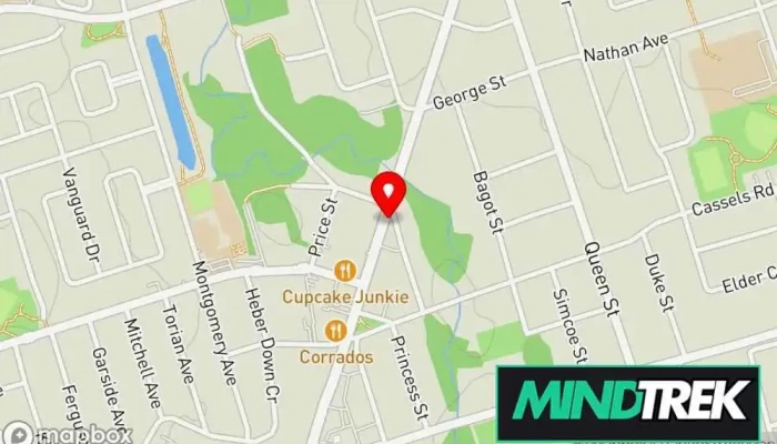 map of It's All About You Therapy - Teen, Family, Grief, Trauma & Marriage Counselling Counselor, Crime victim service, Family counselor, Hypnotherapy service, Marriage or relationship counselor, Psychotherapist in Whitby