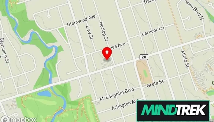 map of Jeff Packer MSW & Associates Inc. Family counselor, Marriage or relationship counselor, Psychotherapist, Social worker in Oshawa