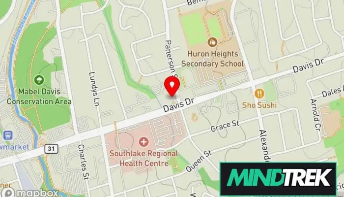 map of Jim Salmon Psychological Services Psychologist in Newmarket