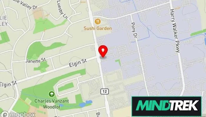 map of Juniper Tree Psychotherapist, Child psychologist, Counselor, Family counselor, Marriage or relationship counselor, Psychologist in Newmarket