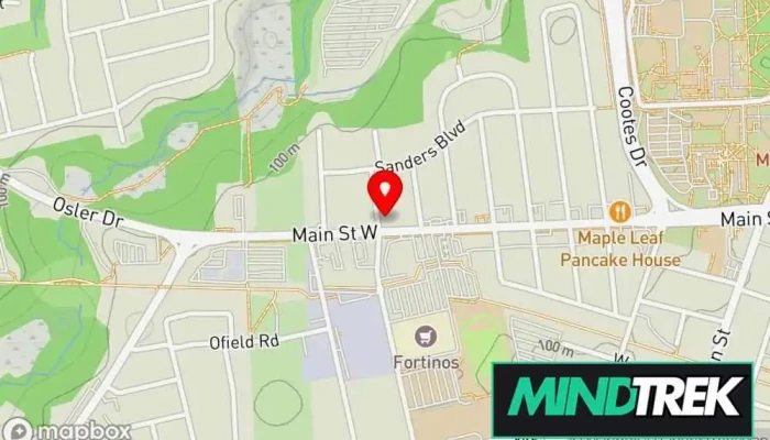 map of Kaplan & Levitt Psychologists Psychologist, Professional services in Hamilton