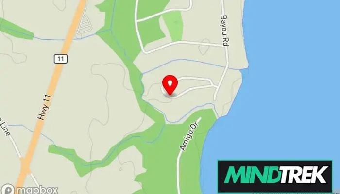map of Karin Watling Psychotherapist in Orillia