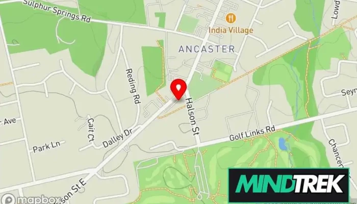 map of Kate Babetin Psychotherapy & Counselling Psychotherapist, Counselor in Ancaster