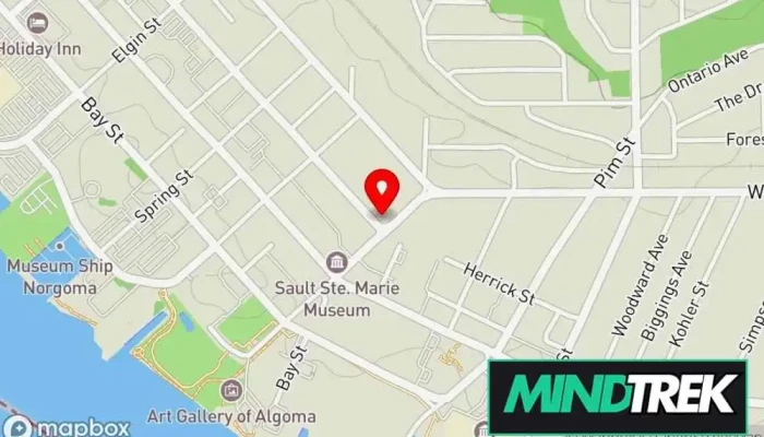 map of Keleher Gary Dr Psychologist in Sault Ste. Marie