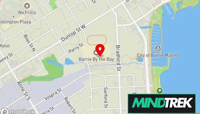 map of Kristina Jansz Counselor, Career guidance service, Marriage or relationship counselor in Barrie