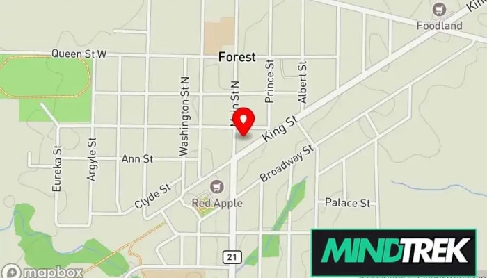 Lambton Shores Psychology -  Map - Forest