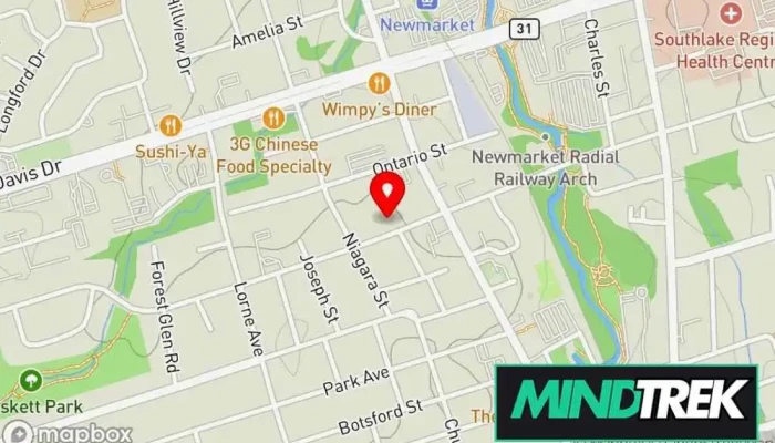 map of Leticia Osei Psychotherapy Counselor in Newmarket