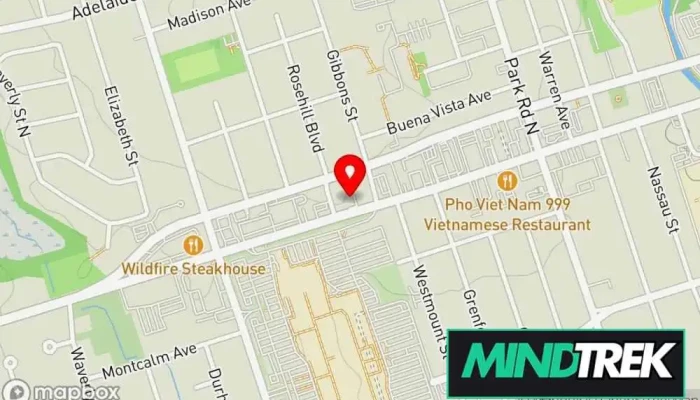 map of LifeTransitions Counselling Psychotherapist in Oshawa
