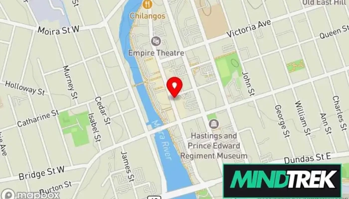 map of LK Psychotherapy & Clinical Services Mental health service, Child psychologist, Psychologist, Psychotherapist in Belleville