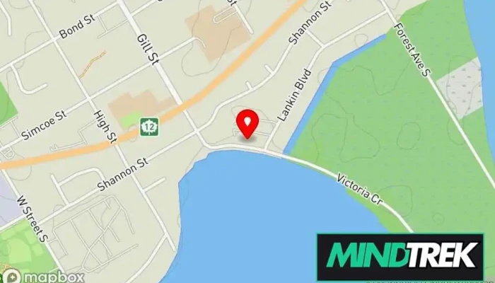 map of Mary Fulton Ba MSW RSW Family counselor in Orillia