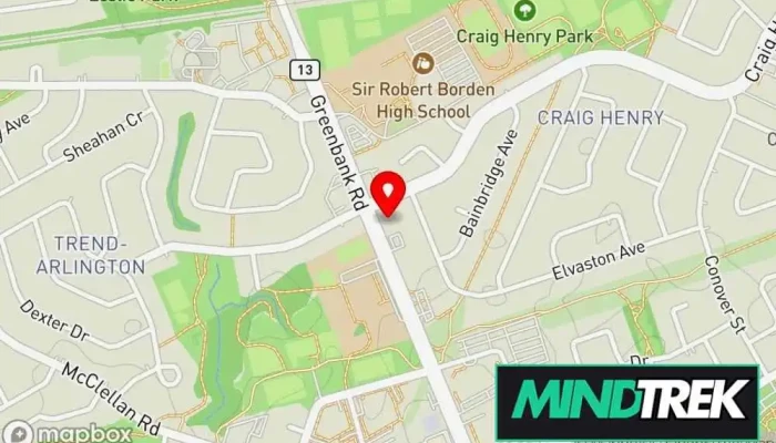 map of Mayerling Hurtado, C.Psych. Clinical Psychologist Psychologist in Ottawa