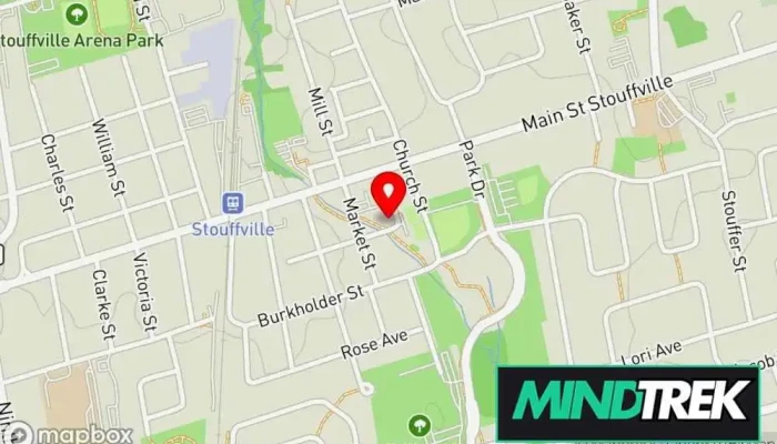 map of Melissa Pim Counselling Psychotherapist in Whitchurch-Stouffville