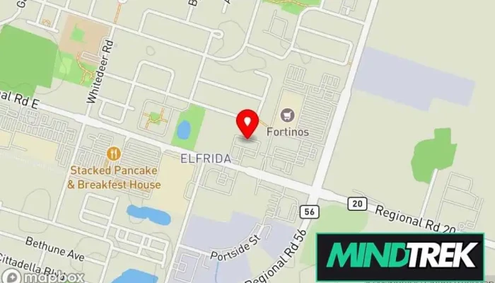 Mental Flex Counselling Psychotherapy Map - Stoney Creek