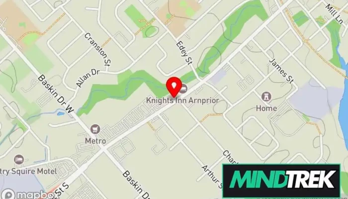 map of Mind Mend Psychotherapy Psychotherapist in Arnprior