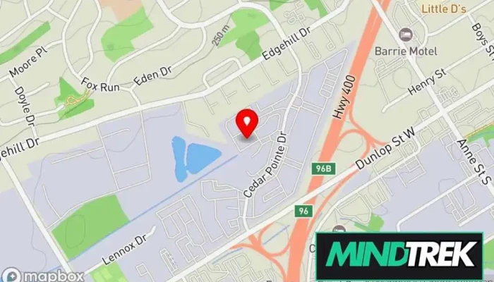 map of Nalu Vit Pitcher Psychotherapist Psychotherapist in Barrie