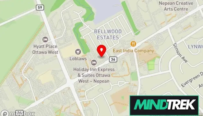 map of Nepean Psychological Svc Psychologist in Nepean