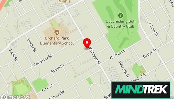 map of New Path Youth & Family Counseling Family counselor in Orillia