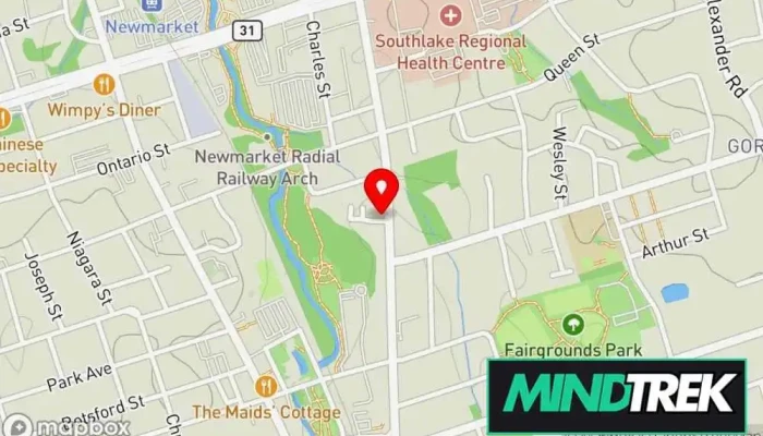 map of Newmarket Psychotherapy Team Psychotherapist, Mental health clinic, Mental health service, Social worker in Newmarket