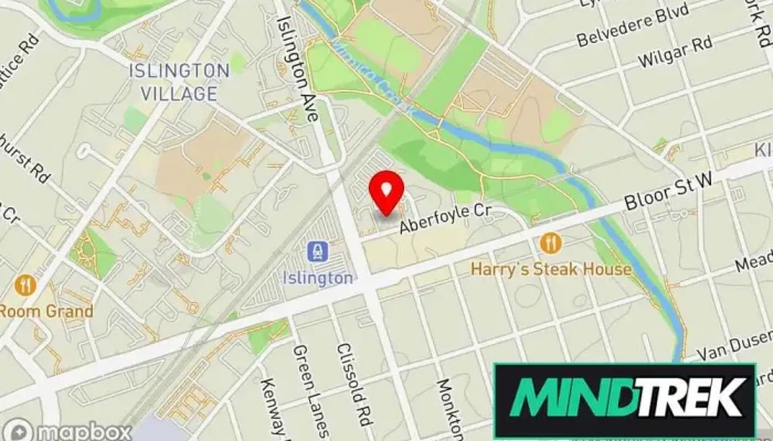Nuvista Mental Health Map - Ontario