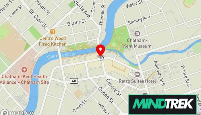 Pace Therapy And Counselling Services Map - Chatham