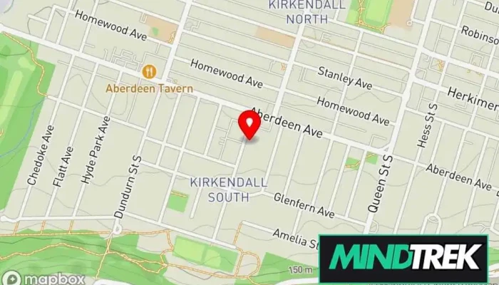 Pamela Townsend Counsellor Map - Hamilton