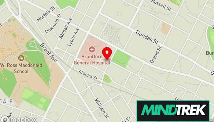 Pathways To Hope -  Map - Brantford