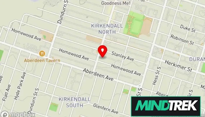 map of Patmos Counseling Associates Family counselor, Marriage or relationship counselor, Psychotherapist in Hamilton