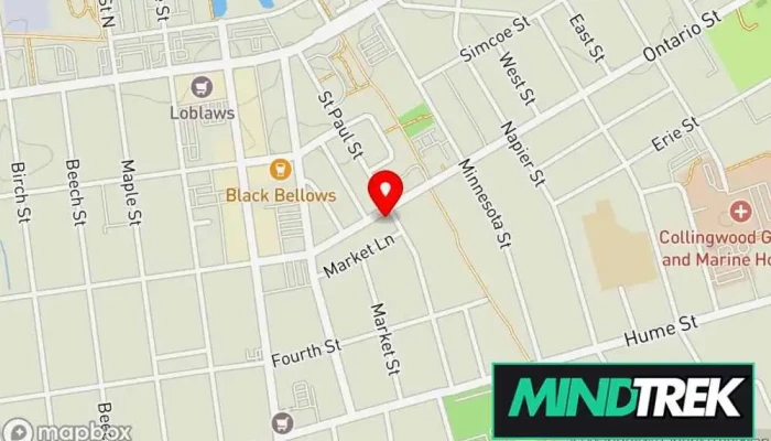 Peter Madore Rp Psychotherapy -  Map - Collingwood