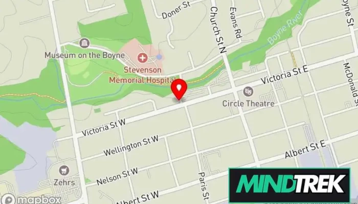map of Physiomed Alliston Physical therapist, Chiropractor, Massage therapist, Orthotics & prosthetics service, Physical therapy clinic in Alliston