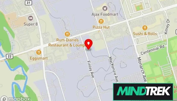map of Psychotherapy Works Counselor in Ajax