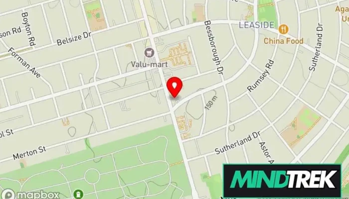 Rebecca Woodall Psychotherapy Supervision And Consultation Map - East York