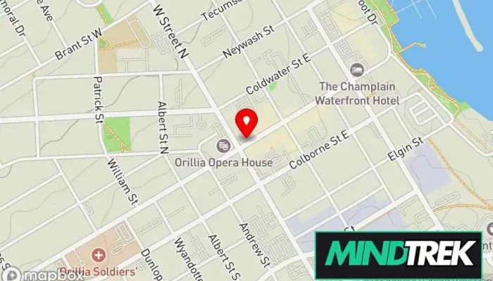 map of Rejuvenation Massage Therapy Massage therapist in Orillia