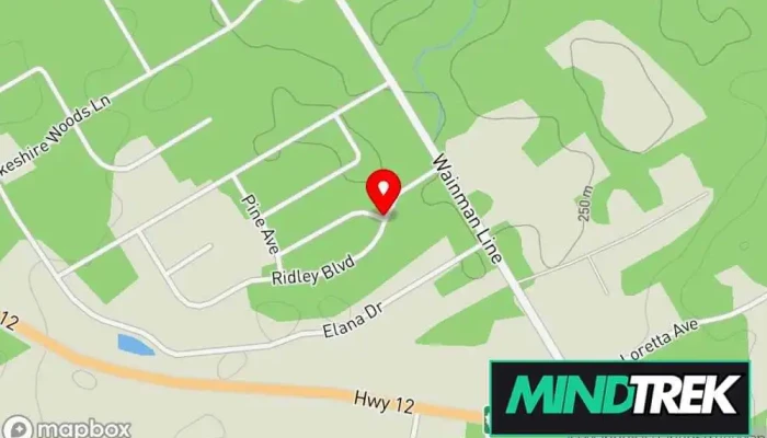 map of Ridley & Glen (12) Student career counseling office in Severn