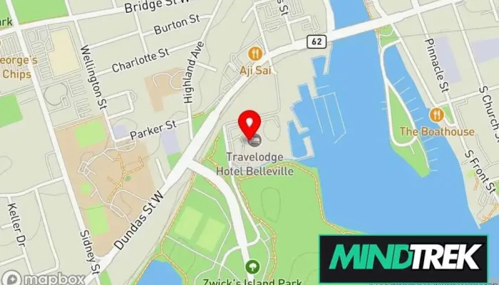 map of Robichaud Therapeutic Services Group Psychotherapist, Family counselor, Marriage or relationship counselor, Mental health service, Physical therapist in Belleville