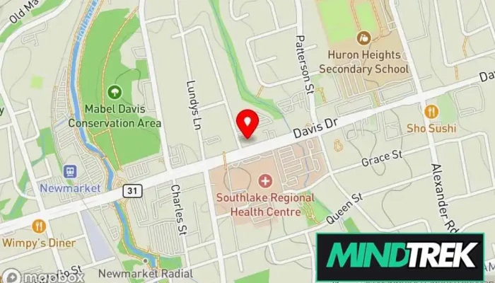 map of Rock of Peace Counselling Family counselor in Newmarket