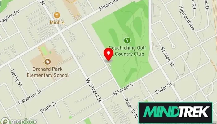 map of Skin Discovery Spa and Shop Skin care clinic, Day spa, Health spa, Skin care products vending machine in Orillia