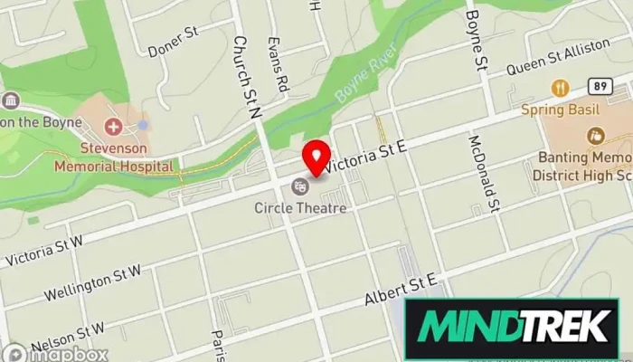 map of State of Grace Counselling and Wellness Counselor in Alliston