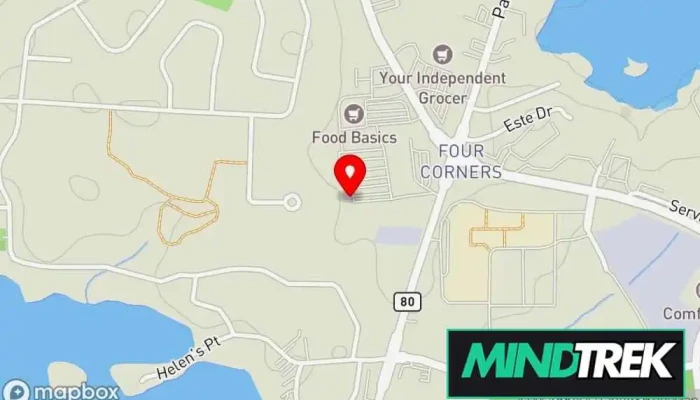 map of Sudbury Life Coach Counselling Services Dr. Mariette Brazeau Msc.D Metaphysician Life coach, Counselor, Psychic, Reiki therapist in Greater Sudbury