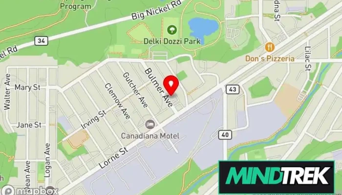 map of Tasha Breau Psychotherapist in Greater Sudbury
