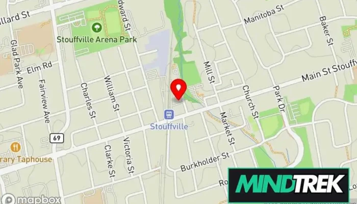 map of The Amicus Group Psychotherapist in Whitchurch-Stouffville