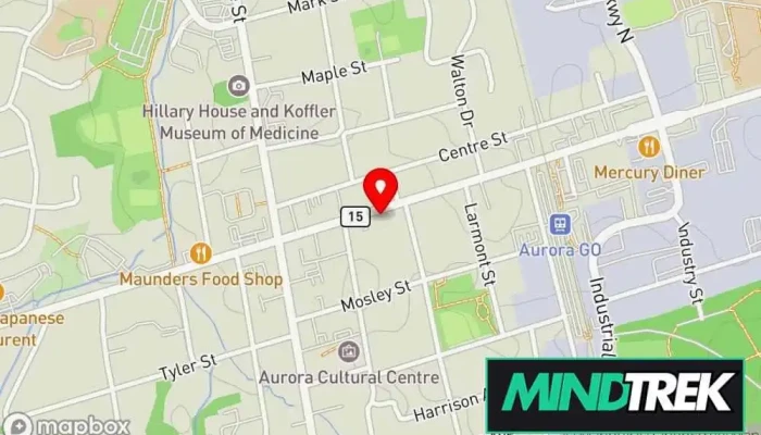 map of The Cap Centre Psychologist, Professional services in Aurora