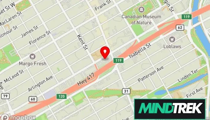 The Ottawa Academy Of Psychology -  Map - Ottawa