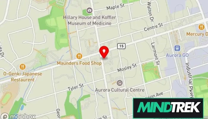 map of Top Mind Mental health service, Biofeedback therapist, Neurologist, Psychiatrist, Psychologist, Psychotherapist, Training centre in Aurora