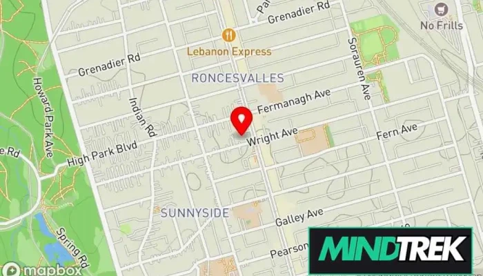 Toronto West Psychotherapy -  Map - Toronto
