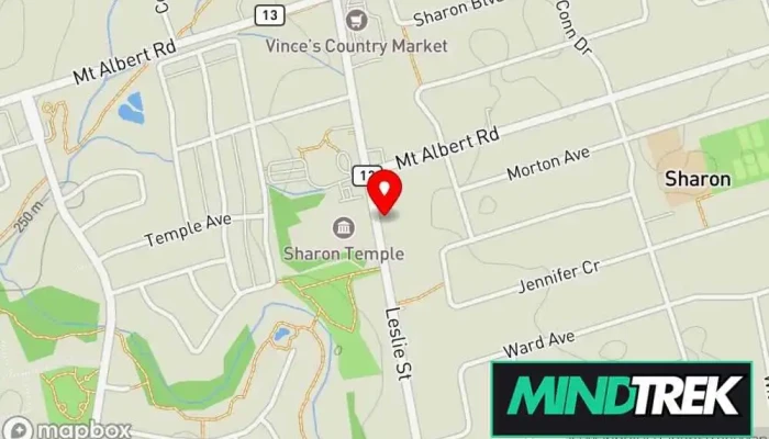 map of Trauma Centre Crisis center, Mental health service in Sharon