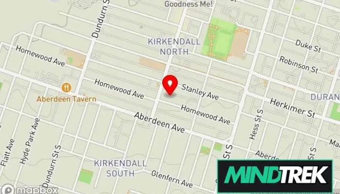 map of True Self Counselling Psychotherapist, Mental health clinic, Mental health service, Psychologist in Hamilton