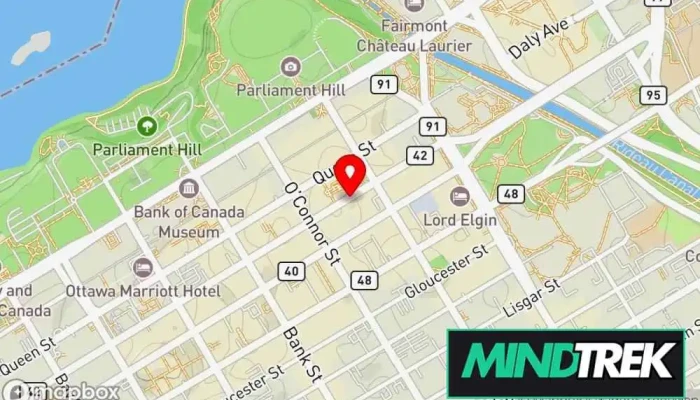 Uprise Psychology Wellness Map - Ottawa